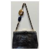 Vintage Kotur Snakeskin Handbag