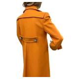 Stylish Pumpkin Spice Dress Coat by Givenchy