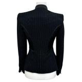 Giorgio Armani Pin Striped Blazer Size 36