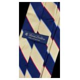 Five Handsome Neck Ties by Brooks Brothers