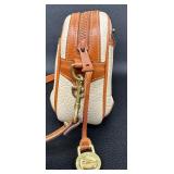 Vintage Dooney & Bourke All Weather Leather Messenger Crossbody Shoulder Handbag