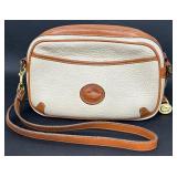 Vintage Dooney & Bourke All Weather Leather Messenger Crossbody Shoulder Handbag