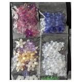 Colorful Flower Shaped Beads