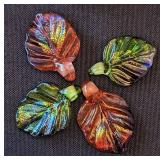 Dichroic Glass Beads and Cabochons