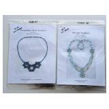 Pair of Beaded Necklace Kits by Linda Richmond