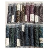 Large Variety of Seed Bead Tubes