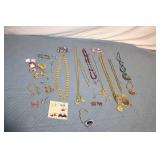 Assorted Collection of Fashion Jewelry and Accessories