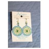 Adajio Earrings with Sterling Silver Wires and Surgical Steel Posts