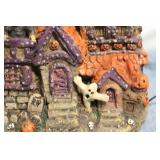 Haunted House Halloween Lighted Decoration with Figurines