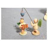 Vintage Angel Figurine Music Ensemble Set