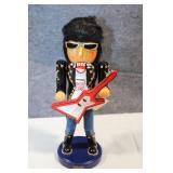 2008 Handmade Rock Star Nutcracker with Guitar