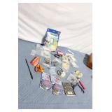 Collection of Jewelry Crafting Supplies and Tools