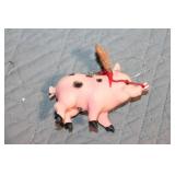 Assorted Pig-Themed Christmas Ornaments Collection