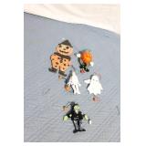 Set of 5 Halloween-Themed Hanging Ornaments