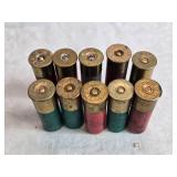 Lot of 10 Random 12 Gauge Shotgun Shells