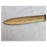 Malco Duct Knife DK1 with Wooden Handle