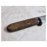 Vintage Wood Handle Knife 11" Total Length