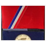 United States Bicentennial Silver Proof Set - One Dollar, Half Dollar, and Quarter Dollar coins