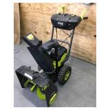 RYOBI RY408150VNM 40V HP Brushless Whisper Series 22" 2-Stage Cordless Electric Self-Propelled Snow Blower - (2) 8 Ah Batteries & Charger - C1299