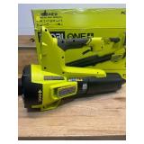 RYOBI PCLLB01K ONE+ 18V 100 MPH 350 CFM Cordless Battery Variable Speed Jet Fan Leaf Blower - D129