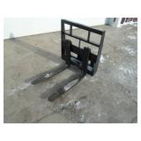 Wolverine Mini Skid Steer  Pallet Forks  30"