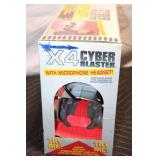 X4 Cyber Blaster Toy with Microphone Headset