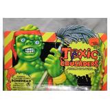 Vintage Toxic Crusaders Bonehead Action Figure with Glow-in-the-Dark Weapons