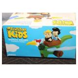 Flintstone Kids Bedrock Airlines Prehistoric Airplane Toy by Coleco