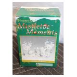 CornerStone Creations Mistletoe Moments Reindeer Figurine Holiday Collection