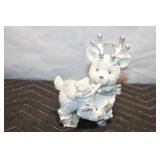 CornerStone Creations Mistletoe Moments Reindeer Figurine Holiday Collection