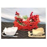 Assorted Christmas Decor and Ornaments Collection