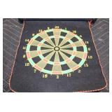 Reversible Magnetic Dartboard Game Set