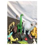 Collection of Assorted Dinosaur Figurines