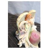 Harmony Angel Candle Holder Figurine