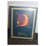 Set of 2 Sealed Art Prints featuring Lunar and World Map Designs