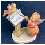 US Zone Germany Hummel Figurines - "Globe Trotter" and "Bird Duet"