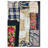 Collection of Vintage Scarves - 21 pcs