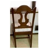 Watertown Table Slide Co. Dining Room Table and 6 Chairs