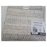 Wyatt and Ash 24 x 48" Washable Acc...