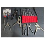 Craftsman Tool Set with Adjustable Wrenches, Clench Wrench, and Pliers