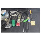 Assorted Metal Hardware and Tools Collection