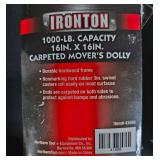 Set of 2 Ironton 1000-Lb Carpeted Mover