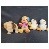 Collection of Plush Toys and Assorted Play Items