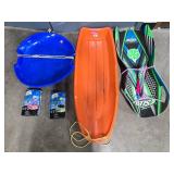 Set of 3 Snow Sleds with Sno Play Speed Rider