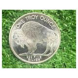 1 oz Buffalo Round .999 Fine Silver