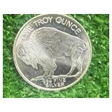 1 oz Buffalo Round .999 Fine Silver