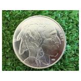 1 oz .999 Silver Buffalo Round