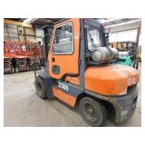 1999 Toyota 6FGU35 Dual Fuel Forklift with Cab