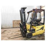 2017 Hyundai 18BT-9 Electric 36 Volt Forklift