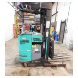 2009 Mitsubishi ESR15N-36V Electric Reach Forklift for Repair